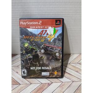 ATV Offroad Fury 4 (PlayStation 2, 2006) Complete Tested Working - PS2